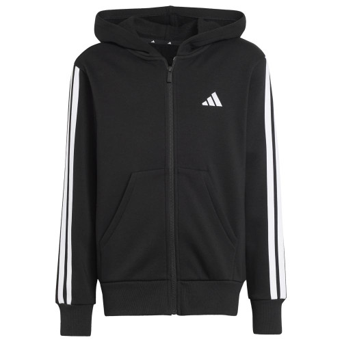 Adidas Παιδική ζακέτα 3-Stripes Essentials Full-Zip Hoodie